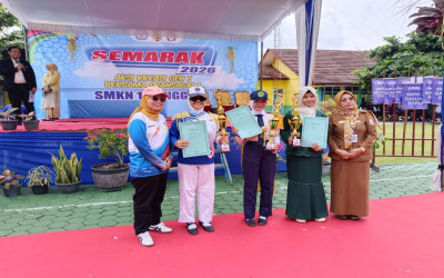 MTs Negeri 1 Tulang Bawang Raih Juara II Lomba PBB Tingkat Dua Kabupaten